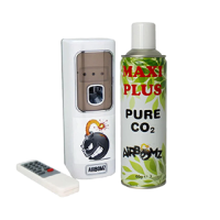 AirBomz - CO2 dispenser with light sensor and remote control