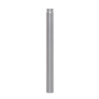 Krass Design - aluminum downpipe metal NS 14mm on thread - 11cm