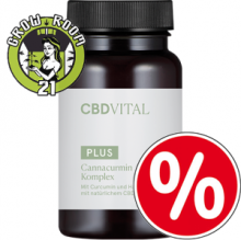 CBD VITAL - Cannacurmin Complex 60 Capsules -MHD EXCEEDED!-