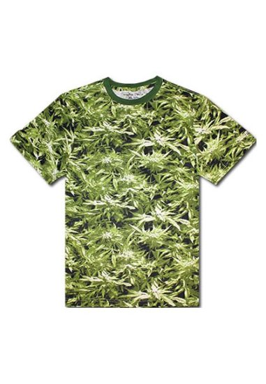 T-Shirt Canouflage Gear Cannabis Click image to close