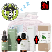 CBD VITAL - "Dream Team Schlaf 18% Familie" - Set