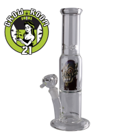 Crazy Face Bong, 34cm 65mm dickwandig 18,8er