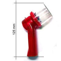 Electric grinder Electric mill - red