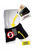 CleanU - Spezialunterhose mit Geheimfach S/M/L/XL