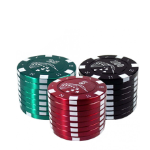 Grinder - "pokerchip" - 3-pcs. - Ø40mm