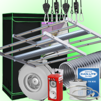 LED GROWBOX SET GP240 - 240x120x200cm - 2xsunLIGHT 800W