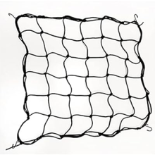 Plant net / support net black-elastic 90cm x 90cm