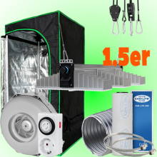 LED GROWBOX SET GP80k - 80x80x160 - Sanlight EVO3 (80) 200W - 1.5