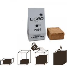 UGRO Pot4 4L Rhiza (inkl. Topf)