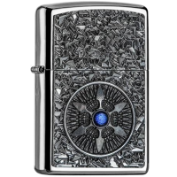 Zippo Lighter Star Blue Center