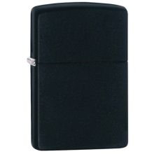 Zippo lighter black / matte