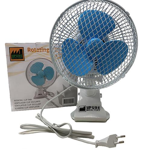 Clip Fan / Klipp Ventilator 19cm Bild zum Schließen anclicken