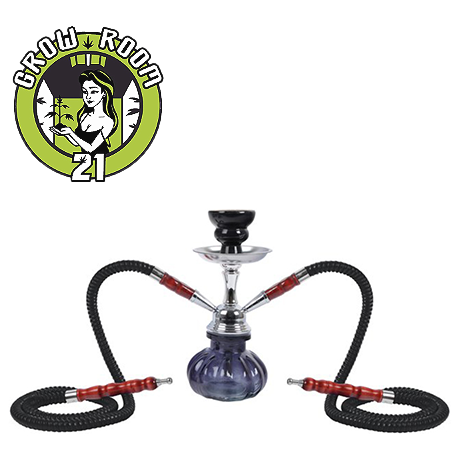 Shisha "Fortuna" (25cm) mit 2 Anschlüssen